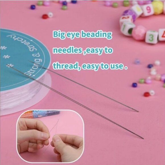 12 rolls of Beading Elastic, two each of 0.4mm, 0.5mm, 0.6mm, 0.7mm, 0.8mm, 1mm - Picture 3 of 3